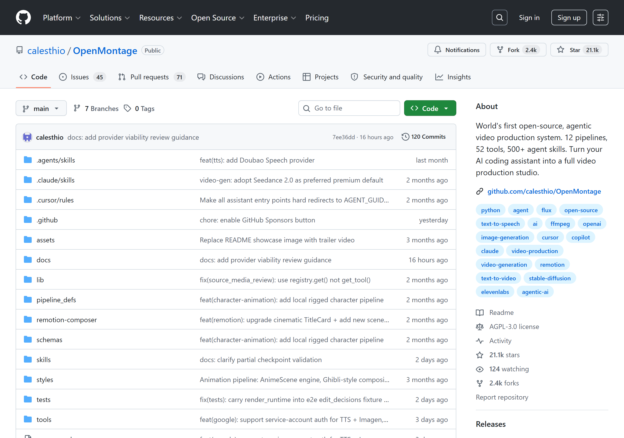 OpenMontage: Turn Your AI Coding Assistant Into a Video Studio